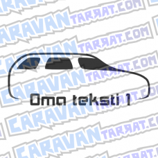 Leikattava vinyylitarra omalla tekstillä 049